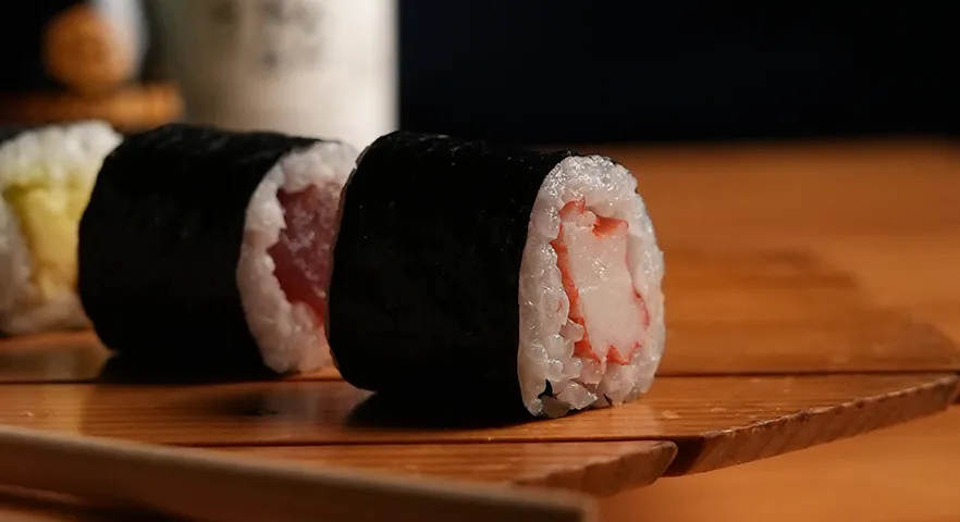 ChinaStix Maslak yengeçli maki sushi tabağı